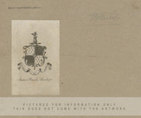 James Hamilton Stanhope, Military Map, Fort d'Orange, Namur – c.1819 watercolour
