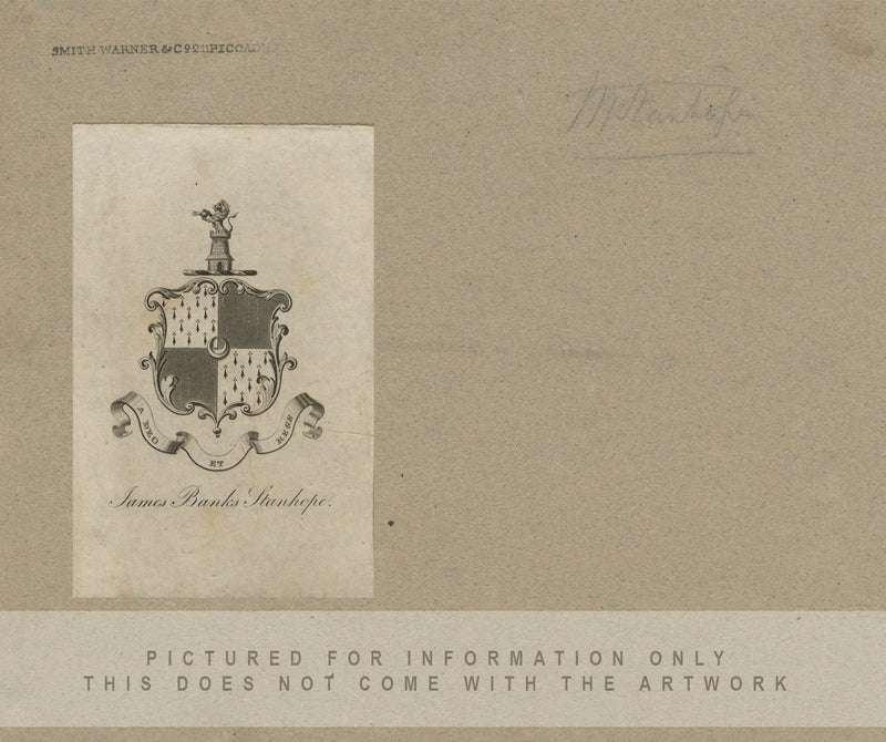 James Hamilton Stanhope, Military Map, Fort d'Orange, Namur – c.1819 watercolour