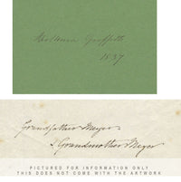 Apollonia Griffith, Processione per la Cresima di San Ceny – acquerello del 1837