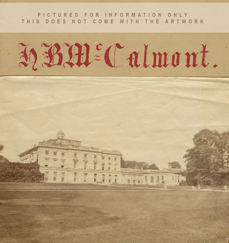 Ritchie, Ye Bishoppe's Landlord & Chaplain Cartoon – 1871 pen & ink drawing