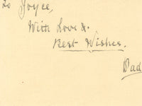 Robert J. Gedge, Figures on Garden Path, Norfolk – 1931 miniature watercolour