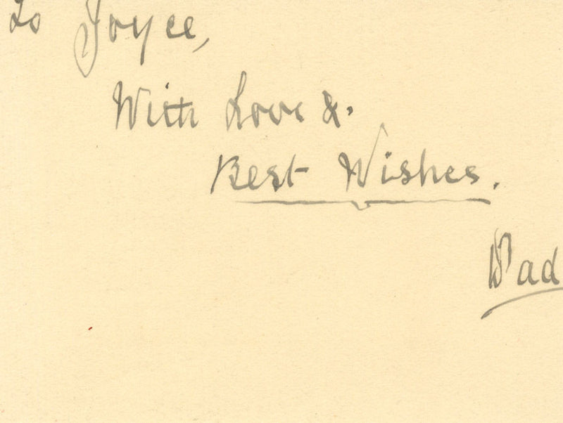 Robert J. Gedge, Figures on Garden Path, Norfolk – 1931 miniature watercolour