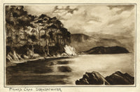 A.A. Millar, Friars Crag, Derwentwater, Lake District –1912 watercolour painting