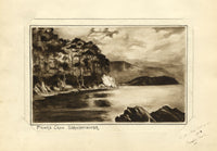 A.A. Millar, Friars Crag, Derwentwater, Lake District –1912 watercolour painting