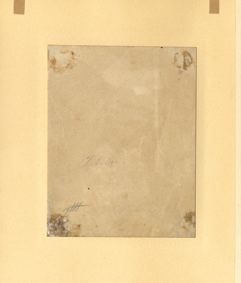 Forse Charles Raymond Chabrillac, Contadini francesi – Acquerello inizio XIX secolo