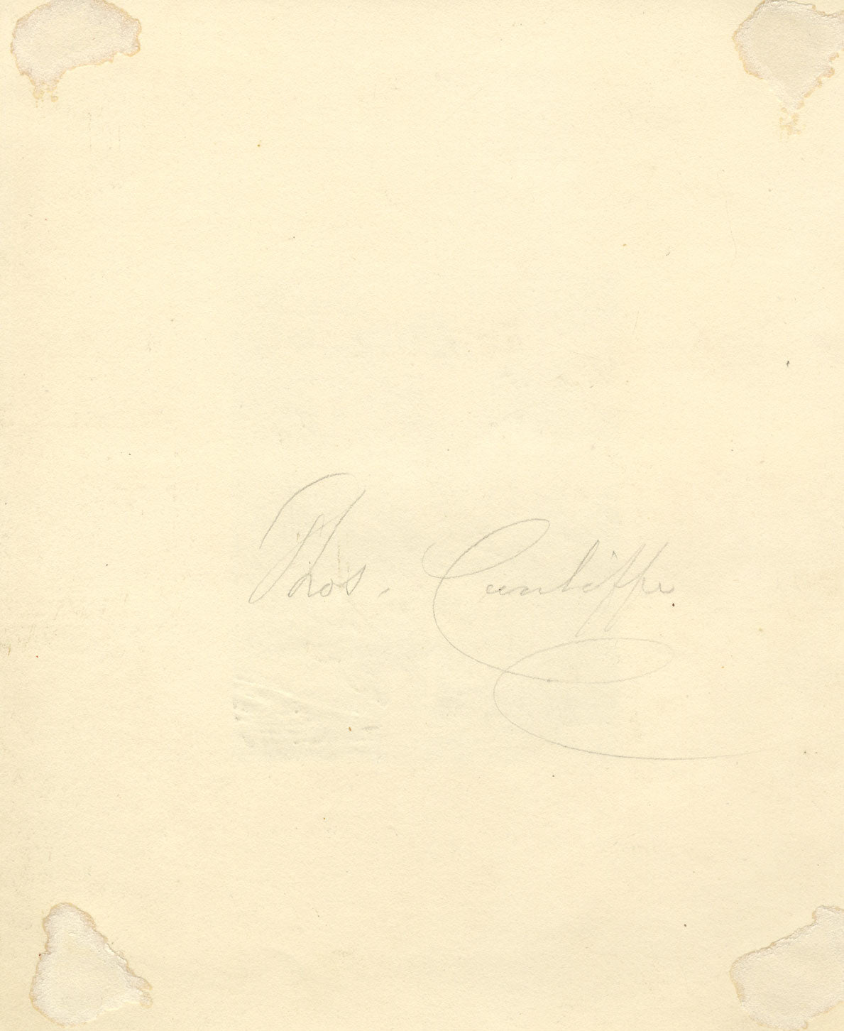 Thomas Cunliffe, Paesaggio con ponte – Disegno a grafite dell'inizio del XIX secolo