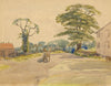Walter Cristall, Horse, Halls Farm, Pinner, Middlesex –1946 watercolour painting