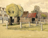 Walter Cristall, Letchmore Heath, Hertfordshire – early 20th-century watercolour
