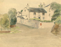 Walter Cristall, Maidencombe Village, Devon – Original 1947 watercolour painting