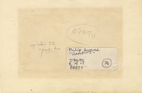 Philip Vandyke Browne, Llanberis Caernarfon: dibujo en grafito de principios del siglo XIX.