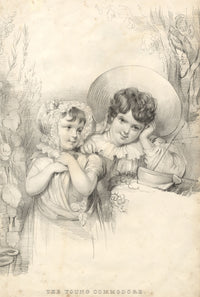 The Young Commodore – Original early 19th-century lithograph print