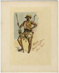 Percy Anderson, Theatre Costume Design for 'Cairo' 1921: Prince Nur al-Din Act I