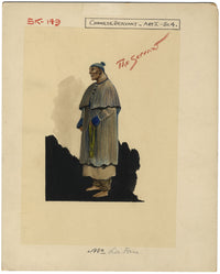 Percy Anderson, Theatre Costume Design for 'Cairo' 1921: Chinese Servant