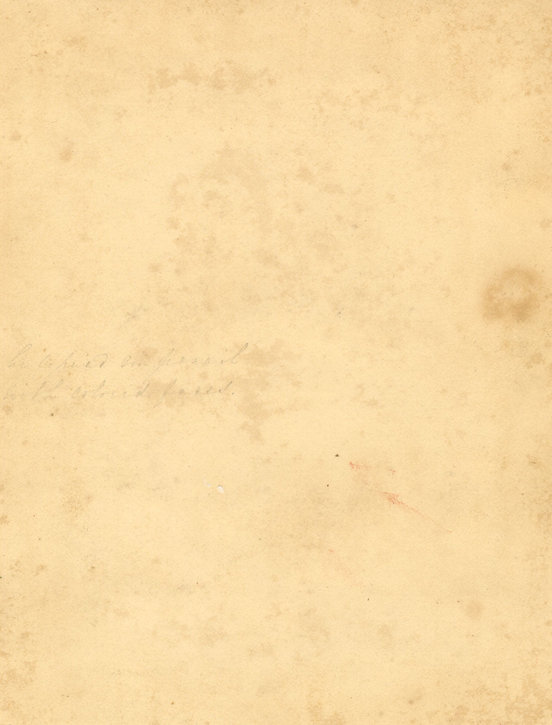 Peasant Children – Original mid-19th-century watercolour painting