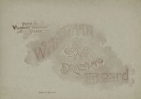 E. Bosanquet, Bridge over Stream Waterfall – early 20th-century watercolour