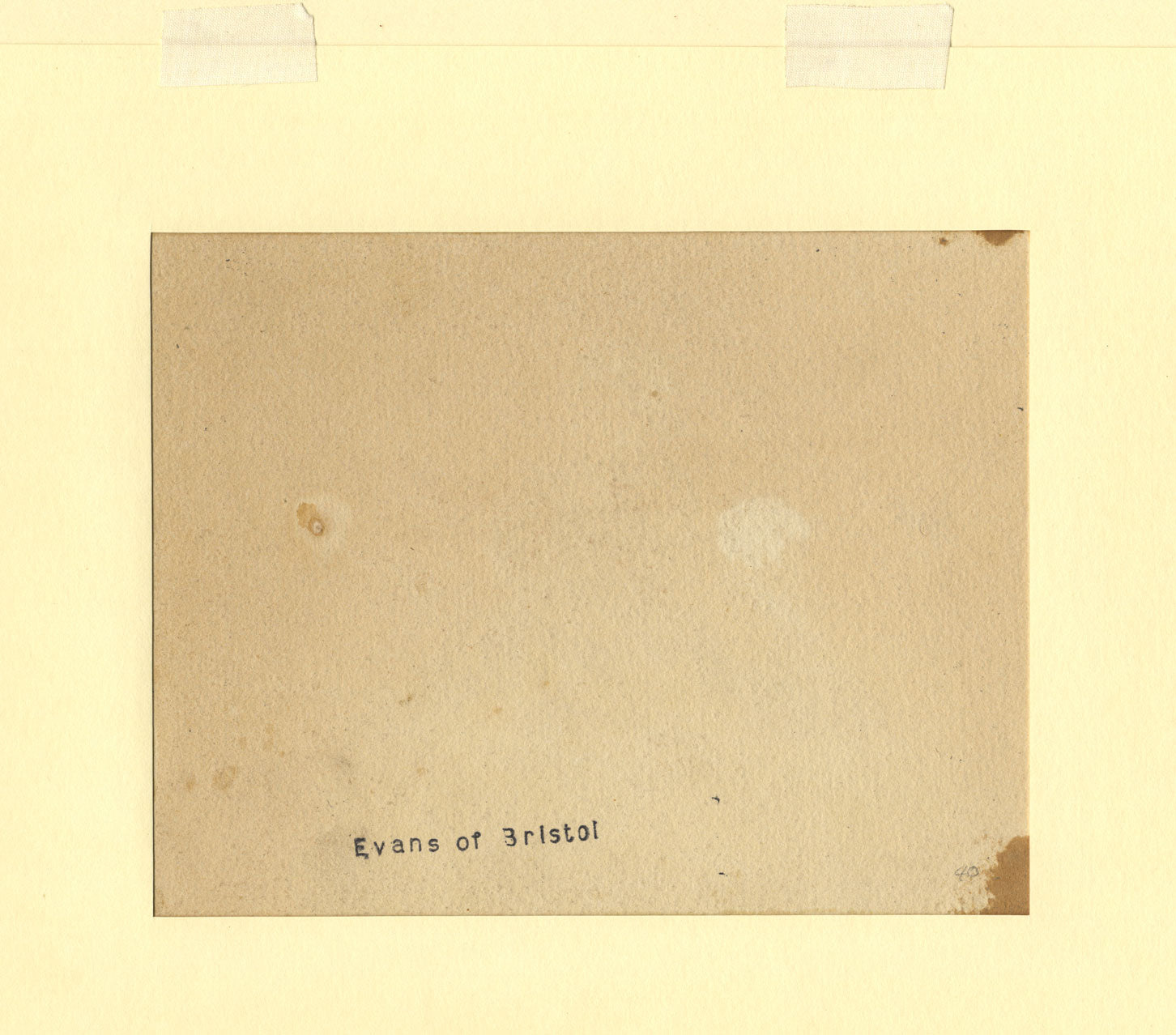 William Evans of Bristol AOWS, Jane & Elias Roberts – Mid-C19th watercolour