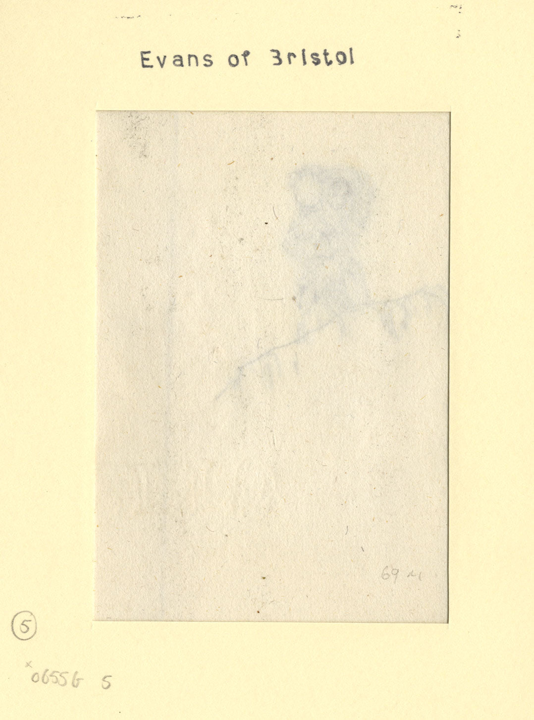 William Evans of Bristol AOWS, An Italian Peasant – Mid-C19th graphite drawing