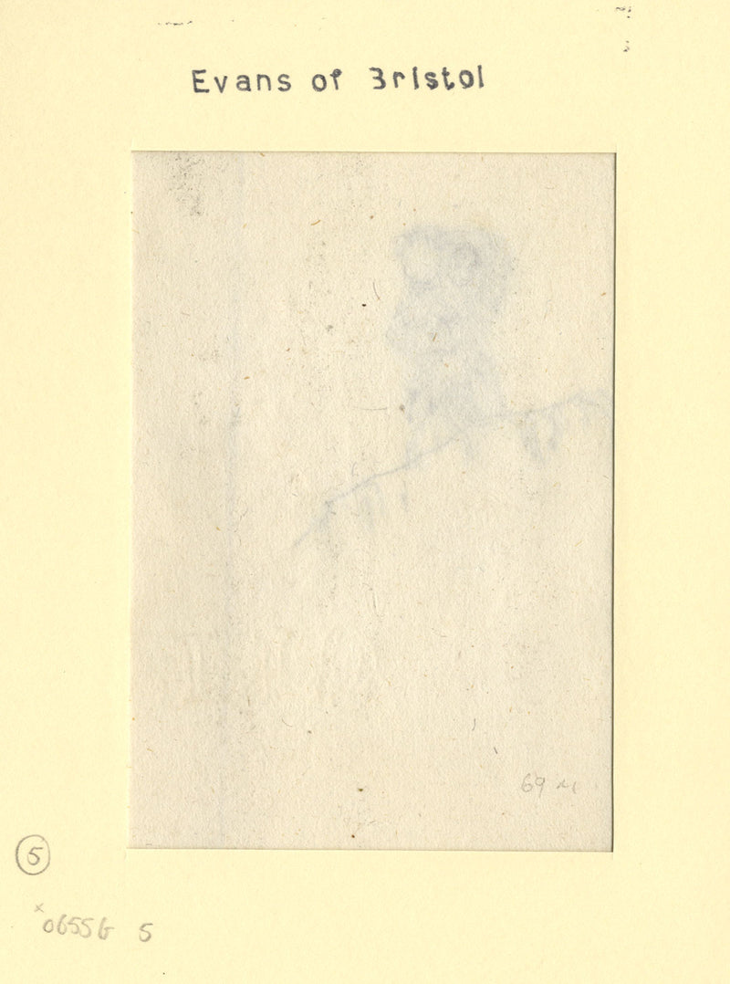 William Evans of Bristol AOWS, An Italian Peasant – Mid-C19th graphite drawing