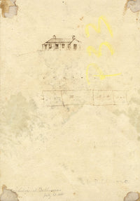 Attribuzione di Henry Brabazon Urmston, La nostra loggia a Dalhousie, India – acquerello del 1861