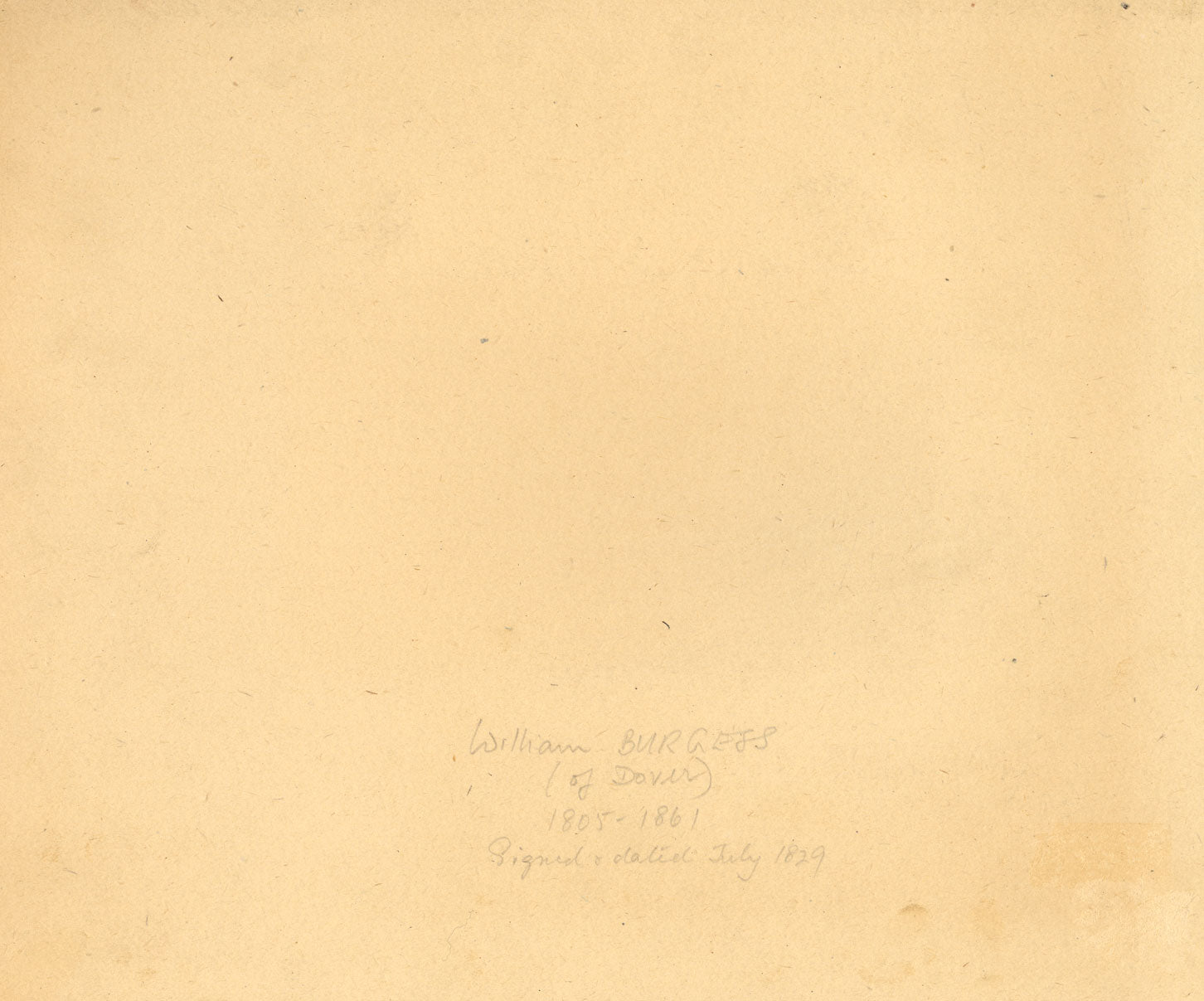 William Burgess of Dover, Country Church with Figures –1829 watercolour painting