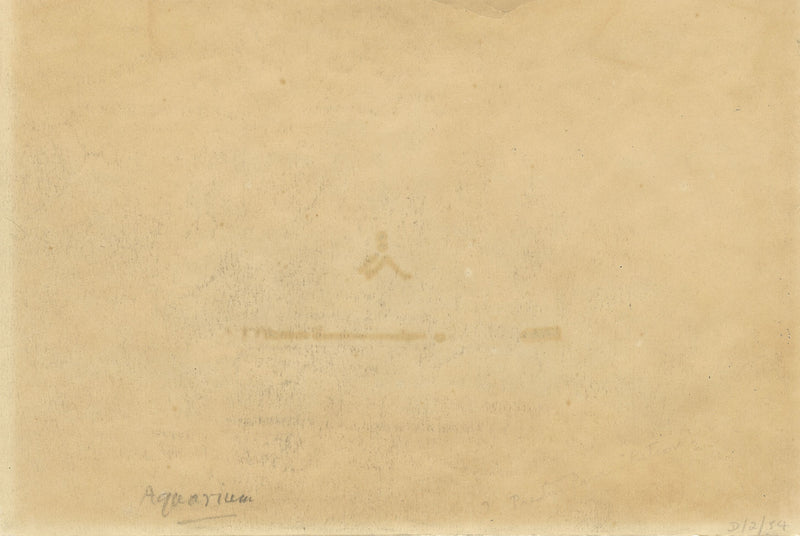 Aquarium, Brighton Seafront – Original c.1900s graphite drawing