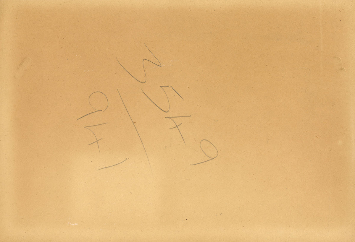 F.A. Baker, Continental Flowering Tree – early 20th-century watercolour painting