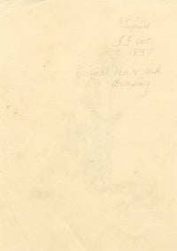 J.J., The Rat-catcher After Jan van Vliet – Original 1837 pen & ink drawing