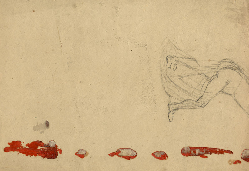 English Civil War Soldier Wounded by Arrow – early 19th-century watercolour