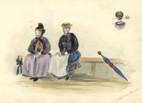 Women on the Lucerne Steamboat