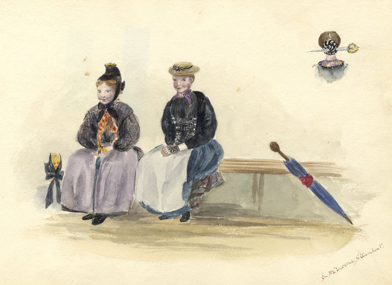 Women on the Lucerne Steamboat