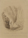 Falls of the Romanche, Villar-d'Arêne, French Alps – early C19th watercolour