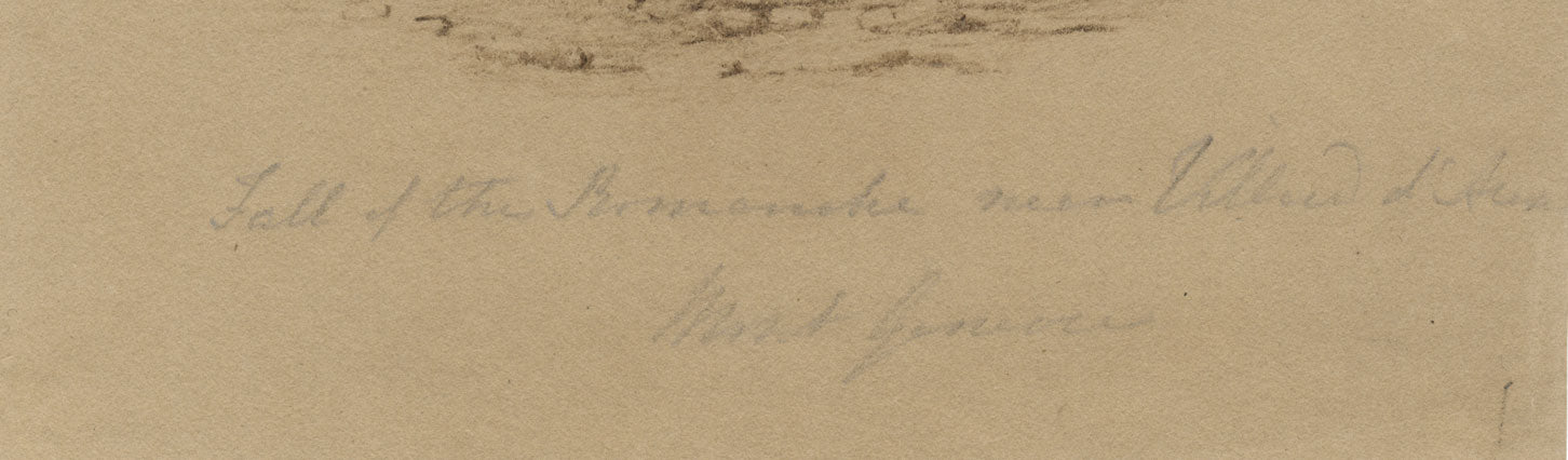 Falls of the Romanche, Villar-d'Arêne, French Alps – early C19th watercolour