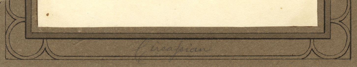 F. Fry, Portrait of a Circassian Woman – Original c.1830 watercolour painting