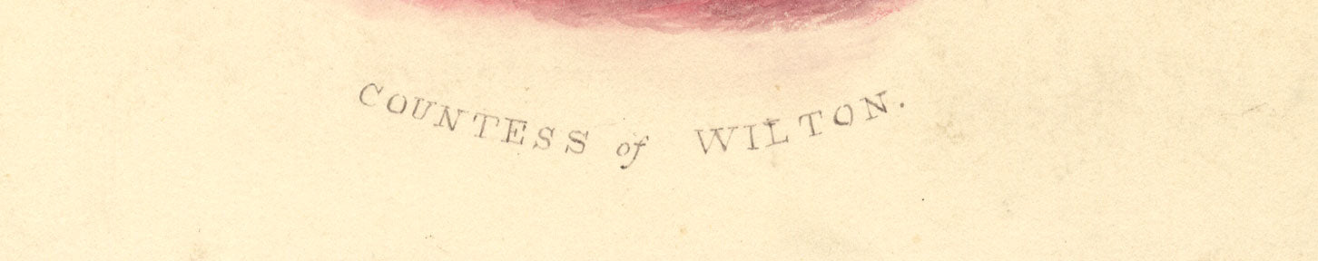 RE Hill, contessa di Wilton da Sir Thomas Lawrence – acquerello del 1830 circa