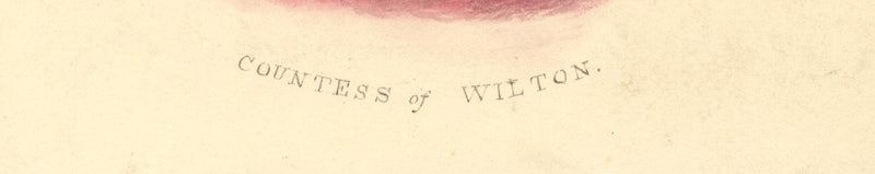 RE Hill, contessa di Wilton da Sir Thomas Lawrence – acquerello del 1830 circa