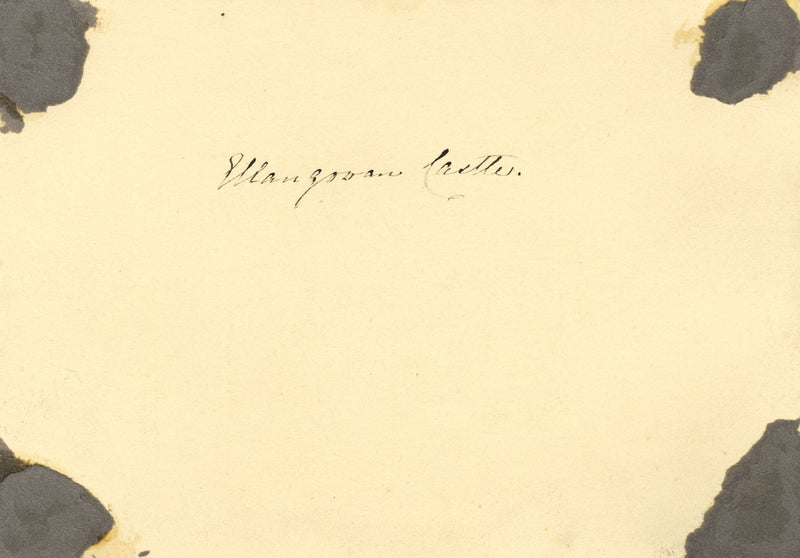 Ellangowan Castle, Sir Walter Scott's 'Guy Mannering' – early C19th watercolour