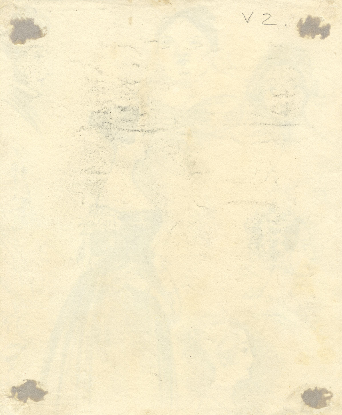 Walter Sneyd, Sheet of Caricature Portraits –early 19th-century graphite drawing