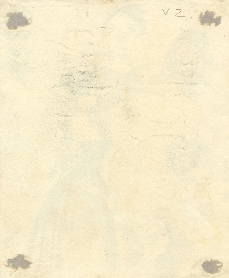 Walter Sneyd, Sheet of Caricature Portraits –early 19th-century graphite drawing