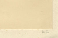 S. Twopenny, Giant Papaver Oriental Poppy Flower – c.1830s watercolour painting