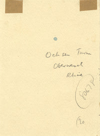 Ox Tower (Ochsenturm), Oberwesel, Rhine – mid-19th-century watercolour painting