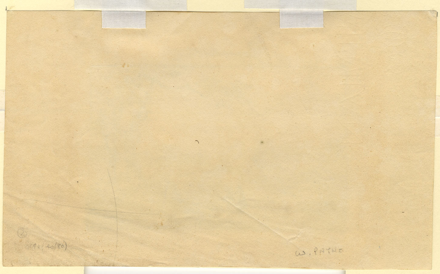 William Payne AOWS, Greenhithe, Kent – Original c.1808 graphite drawing