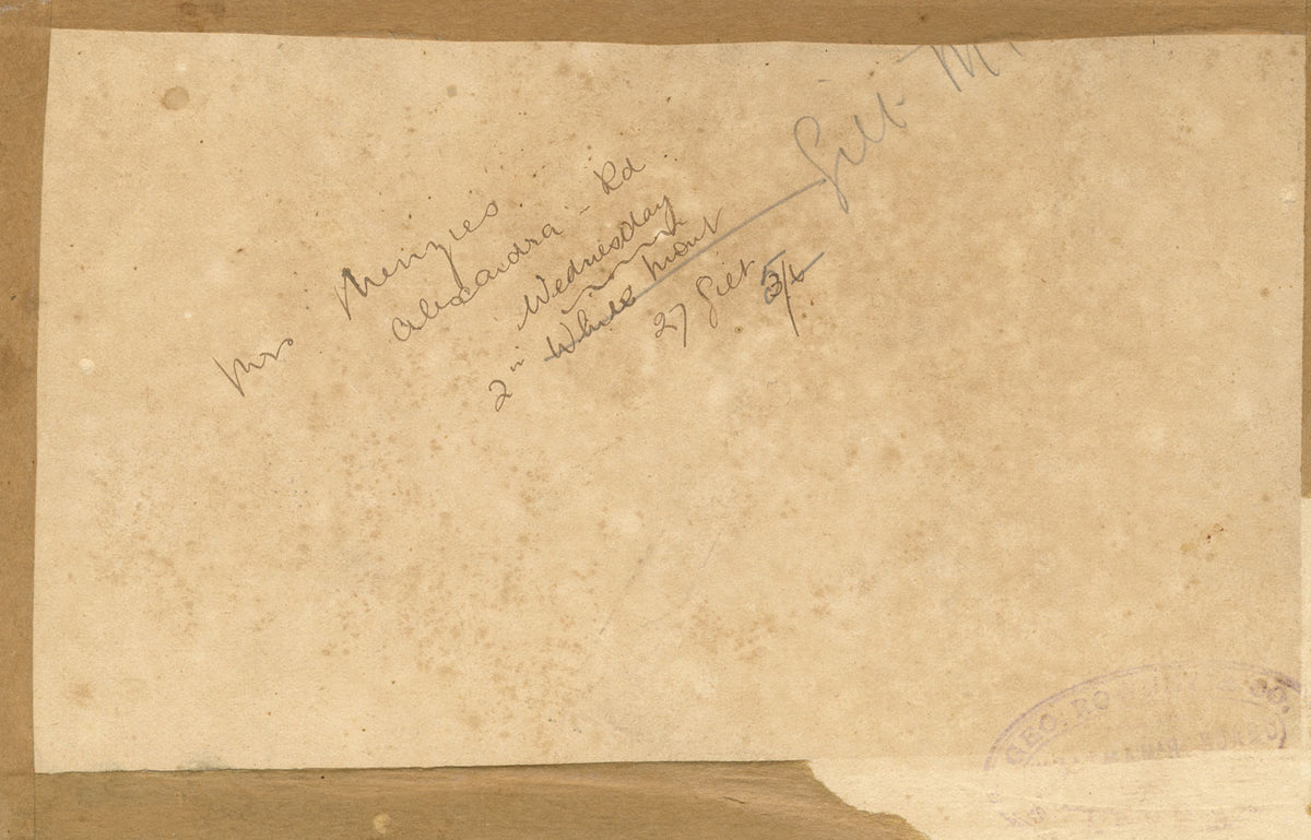 Scena di strada continentale – Acquerello originale della fine del XIX secolo