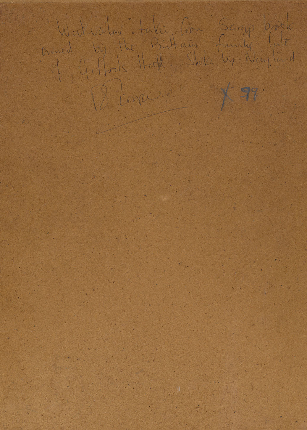 E. Rengert, Seamstress with Young Girl – Original 1871 watercolour painting