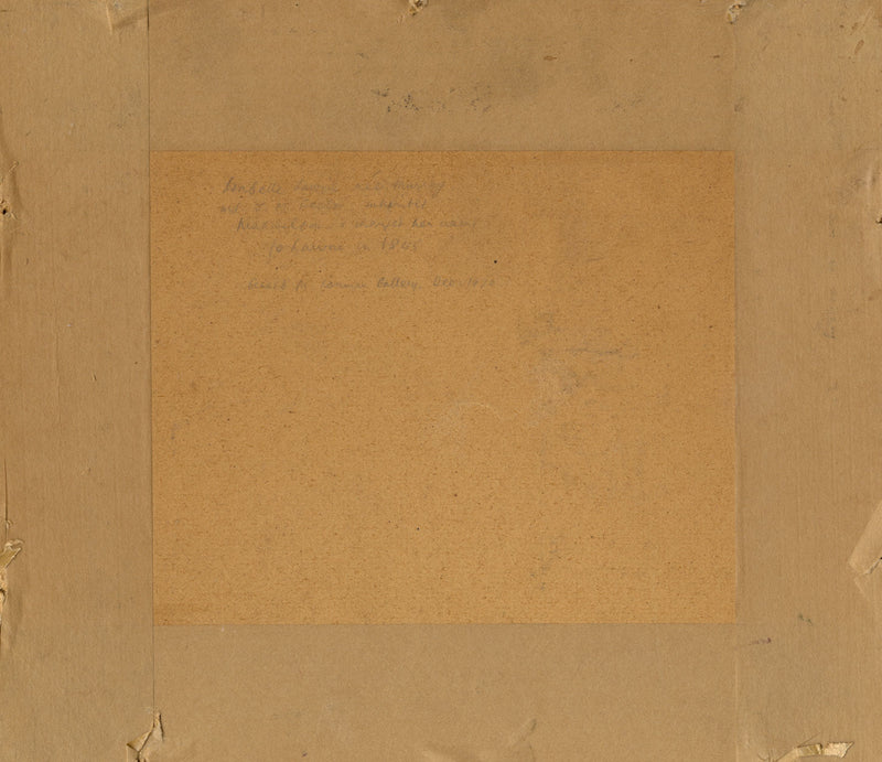 Isabelle Laurie née Murray, Landscape Miniature – mid-19th-century watercolour