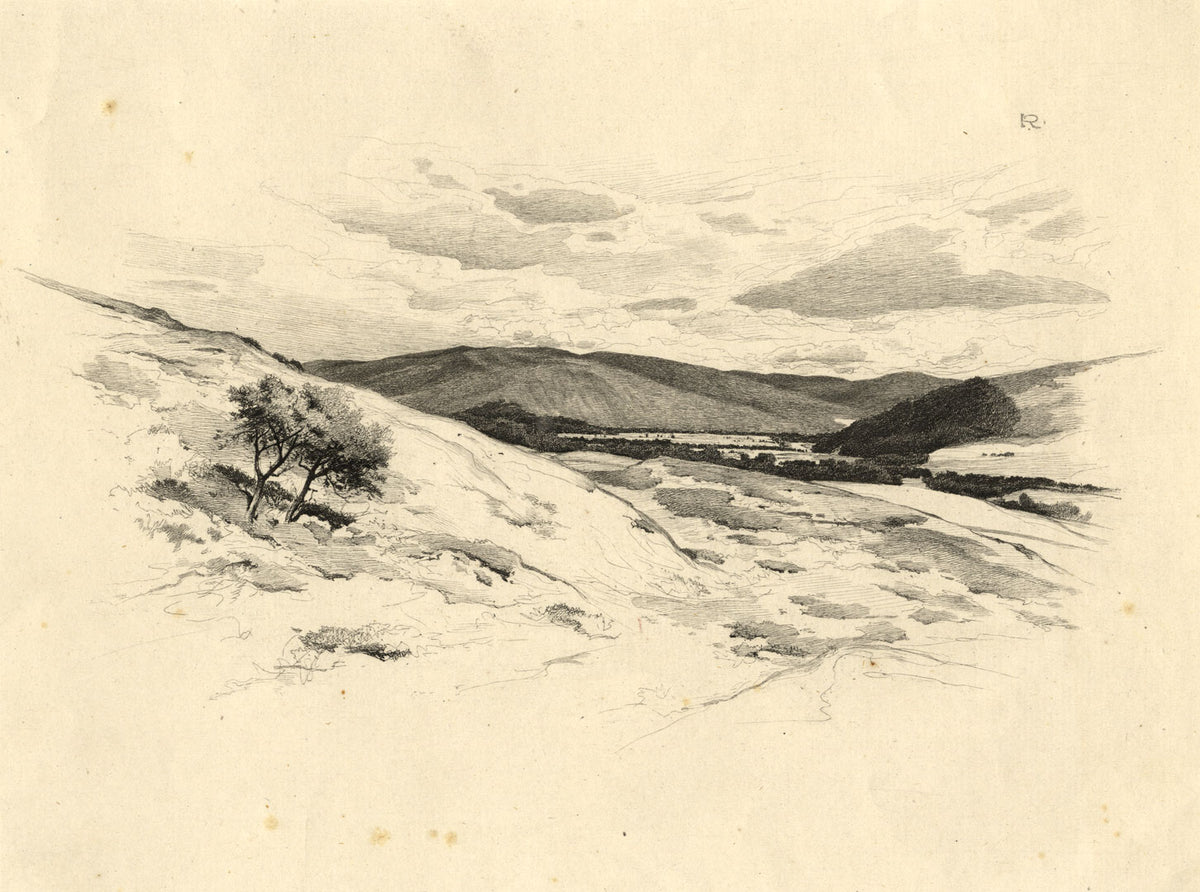 Amand-Durand after Sir George Reid, Highland Landscape –C19th heliogravure