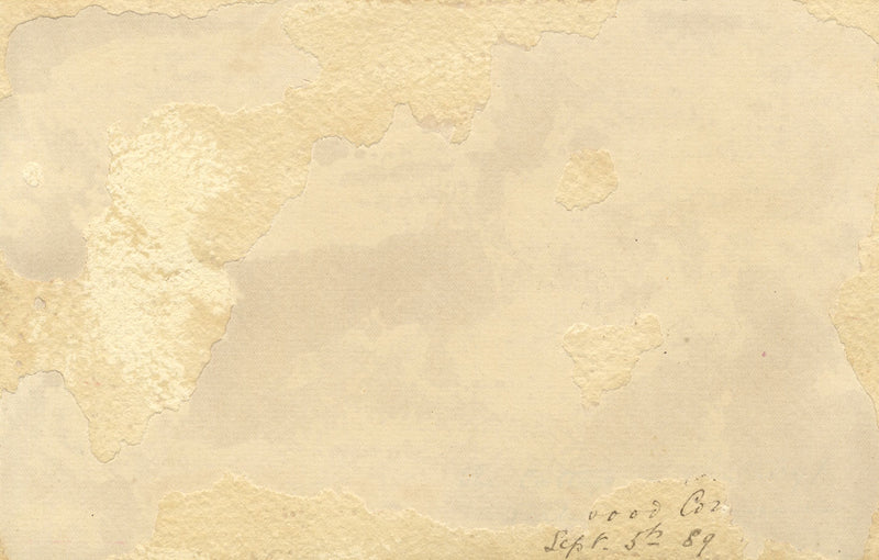 M. Conway, Cottage, Earlswood Common – Original 1889 watercolour painting