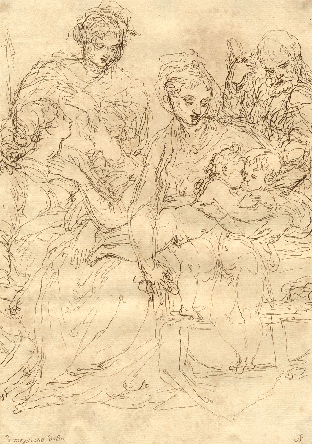 Arthur Pond after Parmigianino