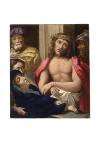 E. Burton after Correggio, Christ Presented to the People – C19th watercolour