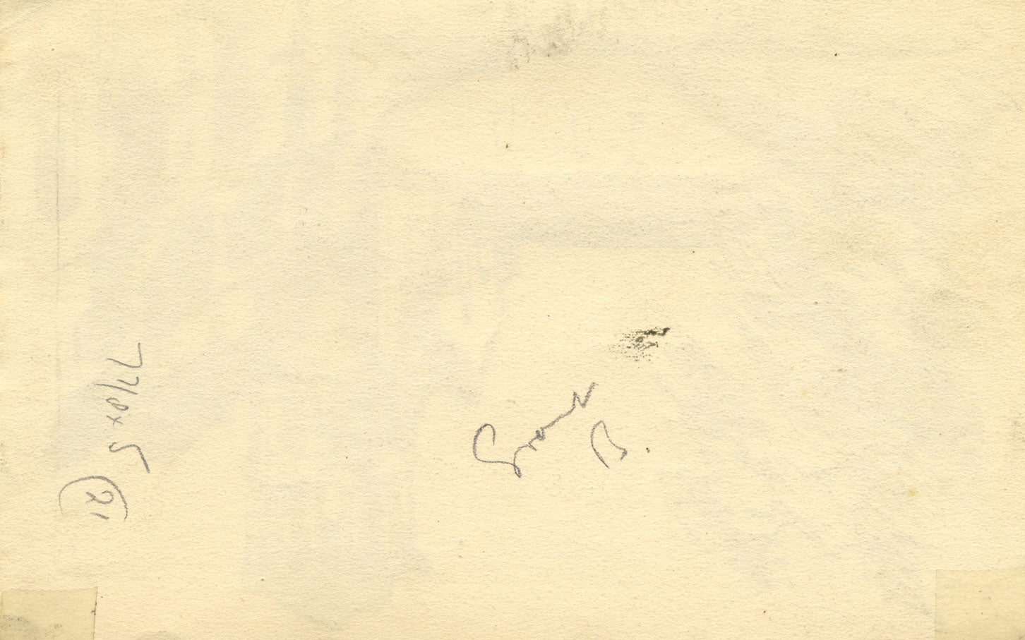 James Ardern Grant, Abbazia di Vézelay, Yonne, Francia – disegno a penna e inchiostro dei primi del XX secolo