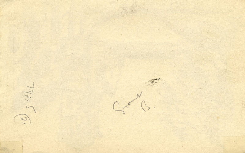 James Ardern Grant, Abbazia di Vézelay, Yonne, Francia – disegno a penna e inchiostro dei primi del XX secolo